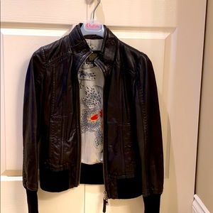 Aritzia Mackage Leather Jacket
